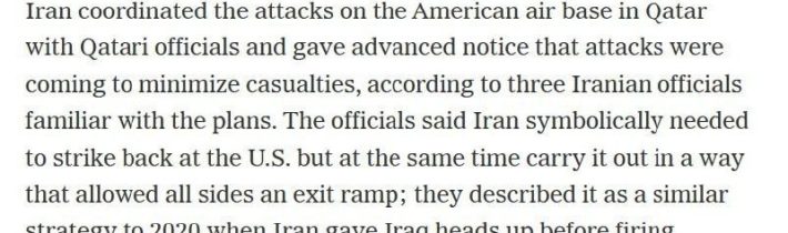 Podľa denníka The New York Times traja iránski predstavitelia potvrdili, že Teh…