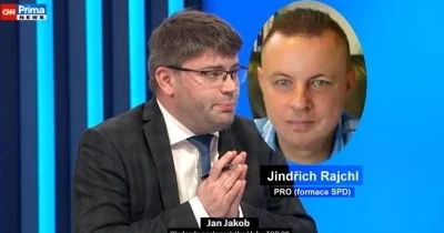 Politik eeee Jan Jakob proti Jindřichu Rajchlovi u Pavlíny Volfové dnes ve 22:00