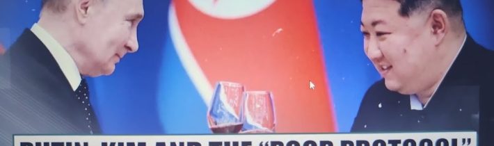 Na kameře: personál Kim Čong-una odstranil všechny stopy jeho DNA po setkání s Putinem v Pekingu…