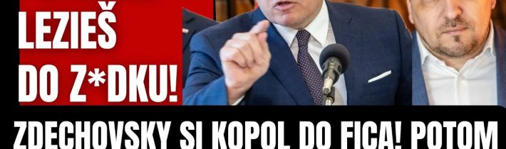 Tvrdá RANA: Zdechovský si kopol do Fica! Potom dostal odpoveď akú nečakal #politika #fico #slovensko