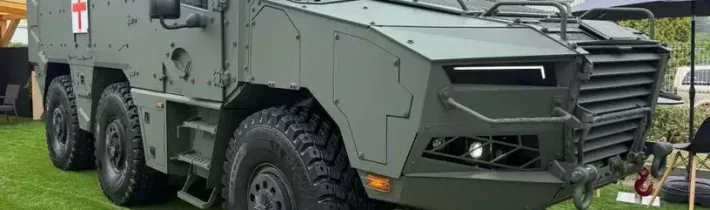 Video: Skončí na Ukrajine? Tatra predstavila svoje obrnené zdravotnícke evakuačné vozidlo