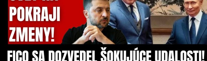 Svet na pokraji zmeny: Fico posiela vážny odkaz Zelenskému! Putin mu to prezradil #politika #fico