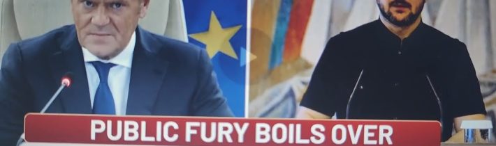 Spojenec Ukrajiny ztratil iluze co se týká války? Poláci „spáchali“ masivní protiválečný protest…