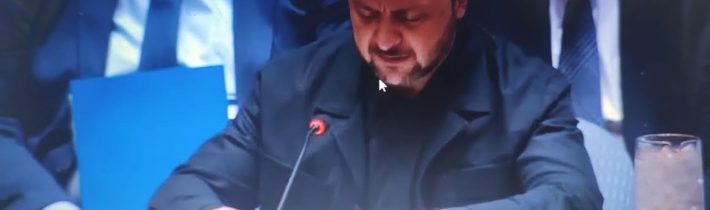 OSN: „Putin ošálil Trumpa“, říká Zelenskyj a tlačí NATO do války? A pak posílá přítomné se vyčůrat..
