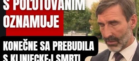 OZNAM: Konečne sa prebudila. S poľutovaním oznamujeme konečne sa prebrala s kómy nevedomosti