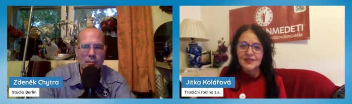VIDEO – 2025-09-27 – Studio Berlín – Jitka Kolářová – místopředsedkyně spolku Tradiční rodina