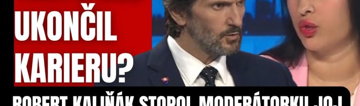 Takto jej ukončil kariéru? Kaliňák umlčal moderátorku JOJ! Nastal šok v priamom prenose! #politika