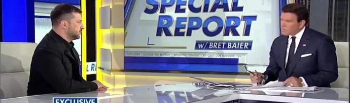 Ukrajina může uspořádat prezidentské volby, pokud bude dosaženo příměří – ZelenskyjV rozhovoru