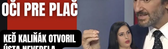 Novinárke ostali oči pre plač. Kaliňák na nej nenechal suchej nitky