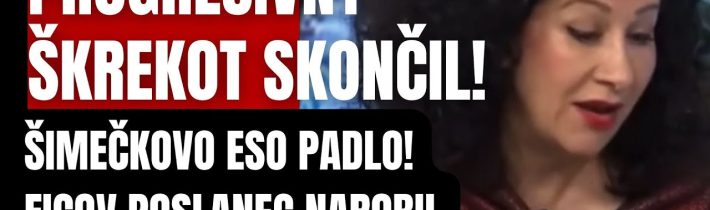 Progresívny škrekot skončil! Šimečkovo ESO padlo! Ficov poslanec narobil poriadky #politika #fico