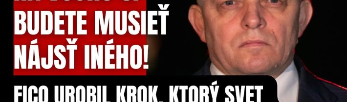 Mimoriadne: Fico urobil krok, ktorý svet nečakal! Toto nikdy Slovensku neurobím #politika #fico
