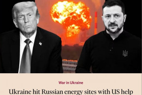 USA podle FT pomáhají Kyjevu útočit na ruský energetický sektor již několik měsíců !!!