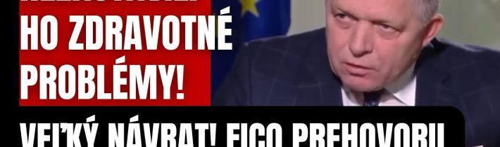 Nezastavili ho zdravotné problémy! Fico prehovoril a poslal jasný odkaz svetu #politika #fico