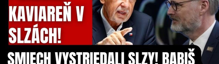 Pražská kaviareň v slzách! Babiš urobil krok, ktorý Fiala nečakal Smiech vystriedali slzy! #politika