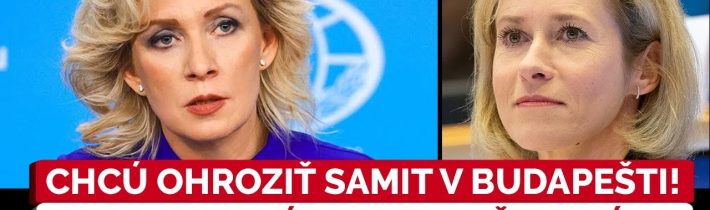 Zacharovová s nesmierne TVRDOU kritikou lídrov EÚ pred mierovým summitom Budapešť 2025 Trump Putin