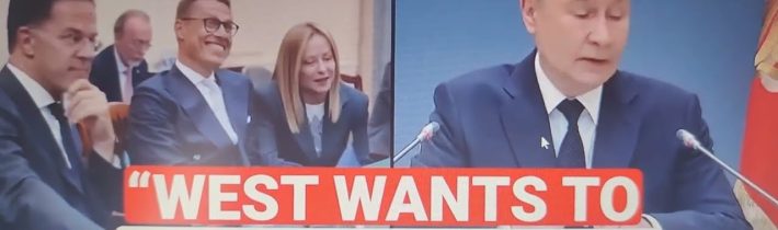 „Zkuste roztrhat Rusko a budete čelit..“: Putinův spojenec ODSTRAŠUJE Západ od zlověstného spiknutí.