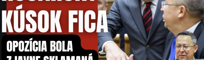 ŠImečka zurí. Husársky kúsok Fica ochromil opozíciu. Čo sa stalo?
