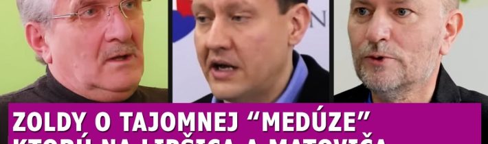 Zoldy reaguje na tajomnú medúzu, ktorú včera na Lipšica a Matoviča zoslal Kollár