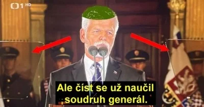 Dosadit generála za prezidenta je cesta do války. A projev toho na Pražském hradě potvrzuje