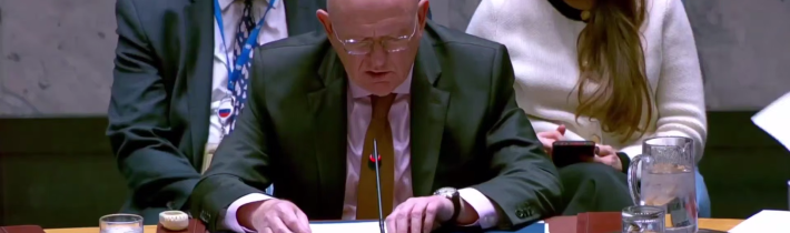 V. A. Nebenzja na zasadnutí Bezpečnostnej rady OSN o situácii okolo Venezuely