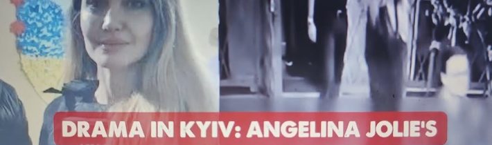 DRAMA v Chersonu: Angelina Jolie „VTRHLA“ do odvodové kanceláře po násilné mobilizaci svého strážce.