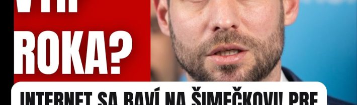 Vtip roka? Internet sa baví na Šimečkovi! Pre toto sa vraj vrátil na Slovensko #politika #fico #smer