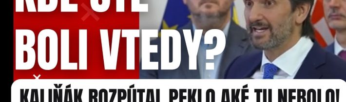 Kde ste boli vtedy? Kaliňák spustil lavínu otázok – novinári ostali zaskočení #politika #fico