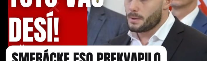 Toto nečakali! Smerácke eso prekvapilo progresívcov jediným ťahom #politika #fico #smer #slovensko