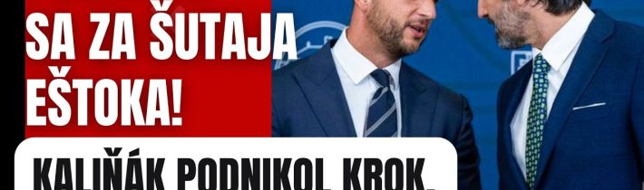 Postavil sa za Šutaja Eštoka! Kaliňák urobil krok, ktorý médiá nečakali #politika #fico #slovensko