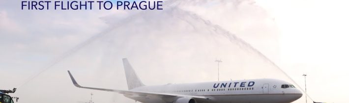 United Airlines at Prague Airport – Inaugural Flight