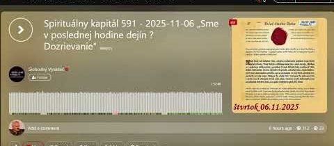 F. Bednár -zamyslenie k 36 výročiu 17. novembra 1989