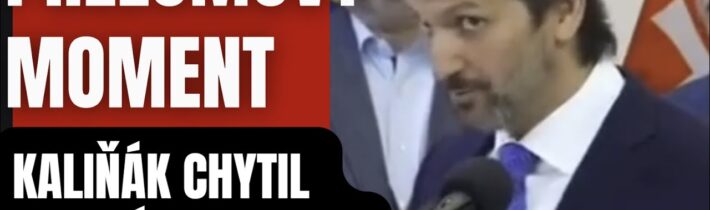 PRELOMOVÝ MOMENT! Kaliňák chytil novinára do pase. Ospravedlní sa novinár Markízy alebo Kaliňák?
