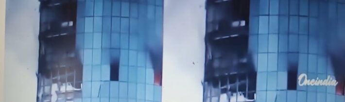 Ukrajinské drony BOMBARDUJÍ ředitelství ruské FSB? Čečenské ministerstvo vnitra je v PLAMENECH…