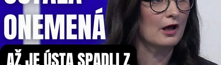 Progresívka onemela pred kamerami. Až jej usta ovysli z tých klamstiev