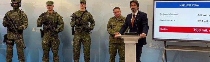 Kaliňák: Toto je náš nový vojak