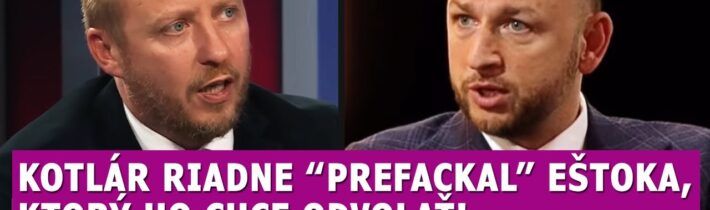 Kotlár ZNIČIL Šutaja Eštoka ktorý ho chcel odvolať: Nech sa do mňa nestará, lebo…