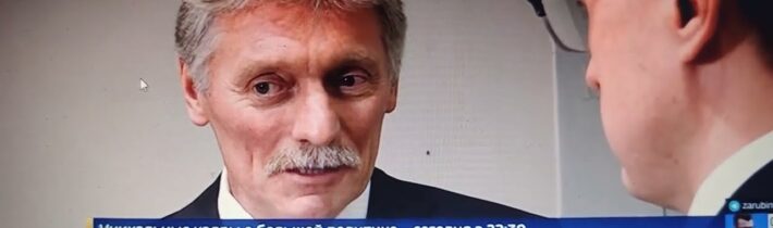 Mluvčí DMITRIJ PESKOV NAPADÁ LÍDRY EU: říká, že „kdo se ohne jednou, tak se bude ohýbat stále“…