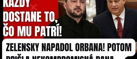 Napätie vyvrcholilo! Zelensky ostro reagoval na Orbána! Odpoveď bola tvrdá #politika #slovensko #sns