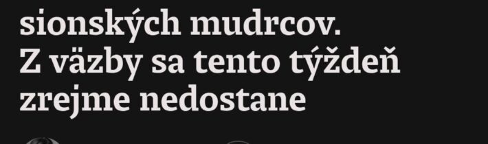 Dvojitý meter Denníka N Daniel Bombic – ešte pred súdom – je pre Denník N „extré… „MAREK ŠOUN komentuje“2026-01-30 13:14:57