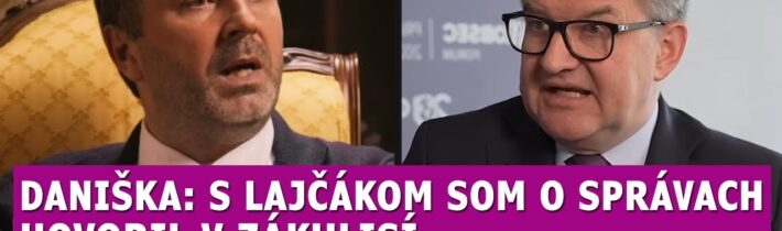 Daniška: S Lajčákom som hovoril v zákulisí, Fico musí konať