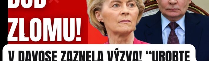 Mimoriadne: V Davose padli slová, ktoré zmenili atmosféru! Svet spozornel #politika #slovensko #fico