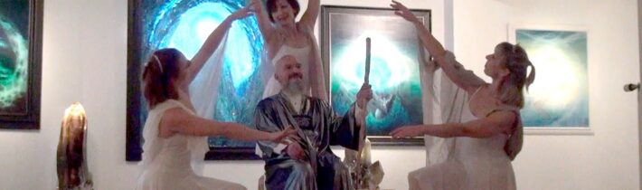 Paleja Ballet – Vánoční taneční variace v Galerii cesty ke světlu Zdeňka Hajného (12.12.2015)