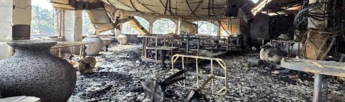 Požiar, ktorý zachvátil nočný klub v indickom letovisku Goa ležiacom na západe…