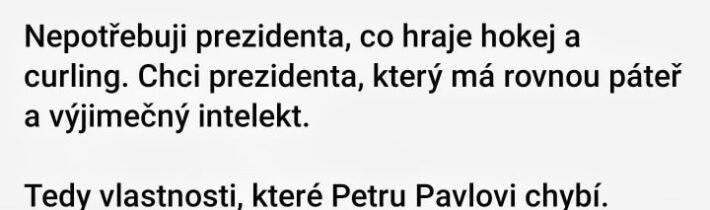 Športové výkony Petra Pavla českými očami / Fľuska post 2026-02-17 20:00:01