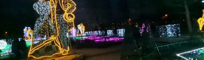 LUMINA PARK Budapešť, Margaretin ostrov, krásný zážitek pro děti i dospělé; 1.ČÁST…