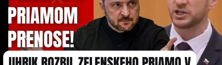 Náhly skrat v Bruseli: Uhrík vykríkol Zelenskému pravdu do oči #politika #slovensko #fico #smersd