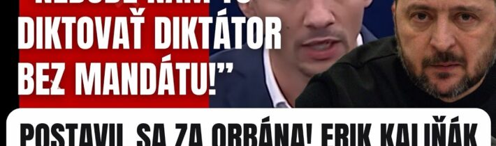 Erik Kaliňák sa postavil za pravdu. Prejav, ktorý otriasol Bruselom a opoziciou #politika #slovensko