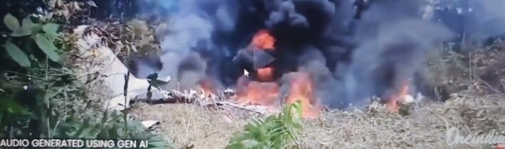 Letecký horor v Kolumbii: 66 MRTVÝCH; letadlo SKONČILO V PLAMENECH po explozích při pádu při vzletu.