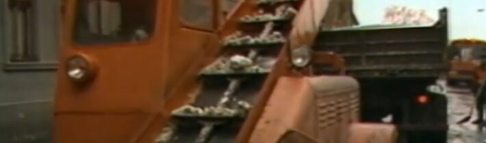 Praha – Sneh postupne mizne (24.1.1987)