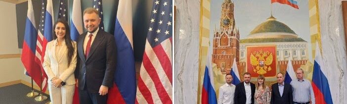 Ruskí zákonodarcovia vo Washingtone